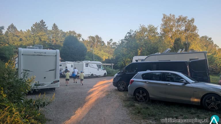 Wohnmobilstellplatz Maribor bei der Gostilna Koblarjev Zaliv